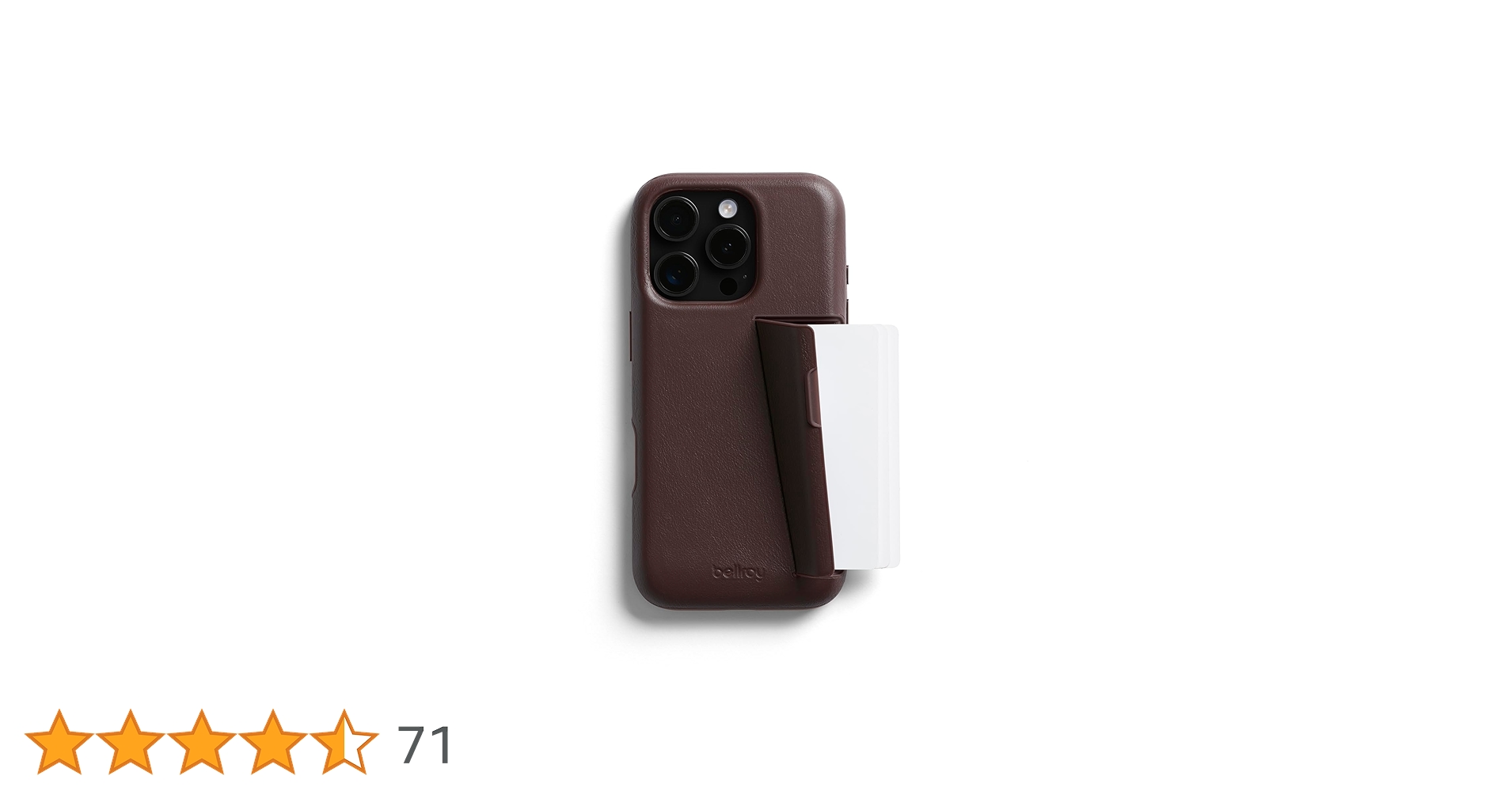 Amazon.co.jp: Bellroy Phone Case – 3 Card iPhone 16 Pro用